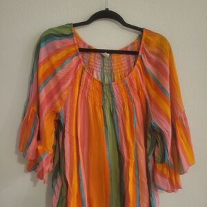 Catos Colorful Striped Women's Top